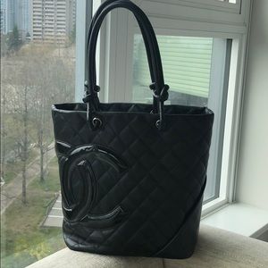 *SOLD* Chanel Cambon Tote Bag Small 100% authentic
